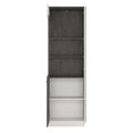 Zingaro Tall Glazed Display Cabinet (LH)