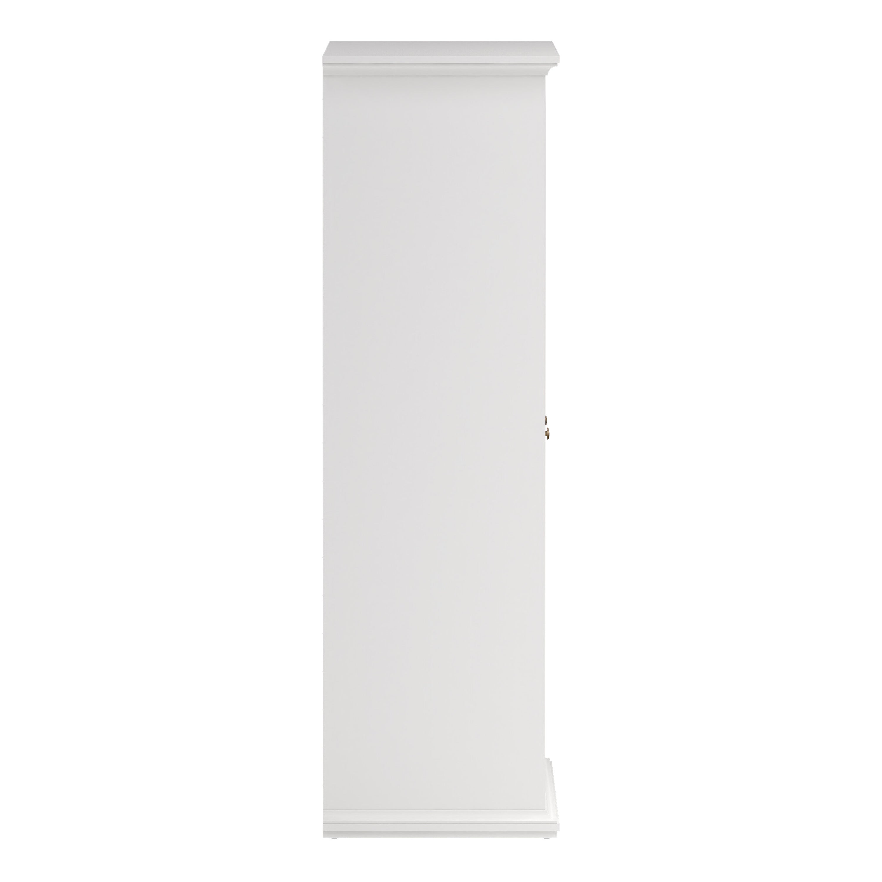 Paris Wardrobe with 3 Doors in White