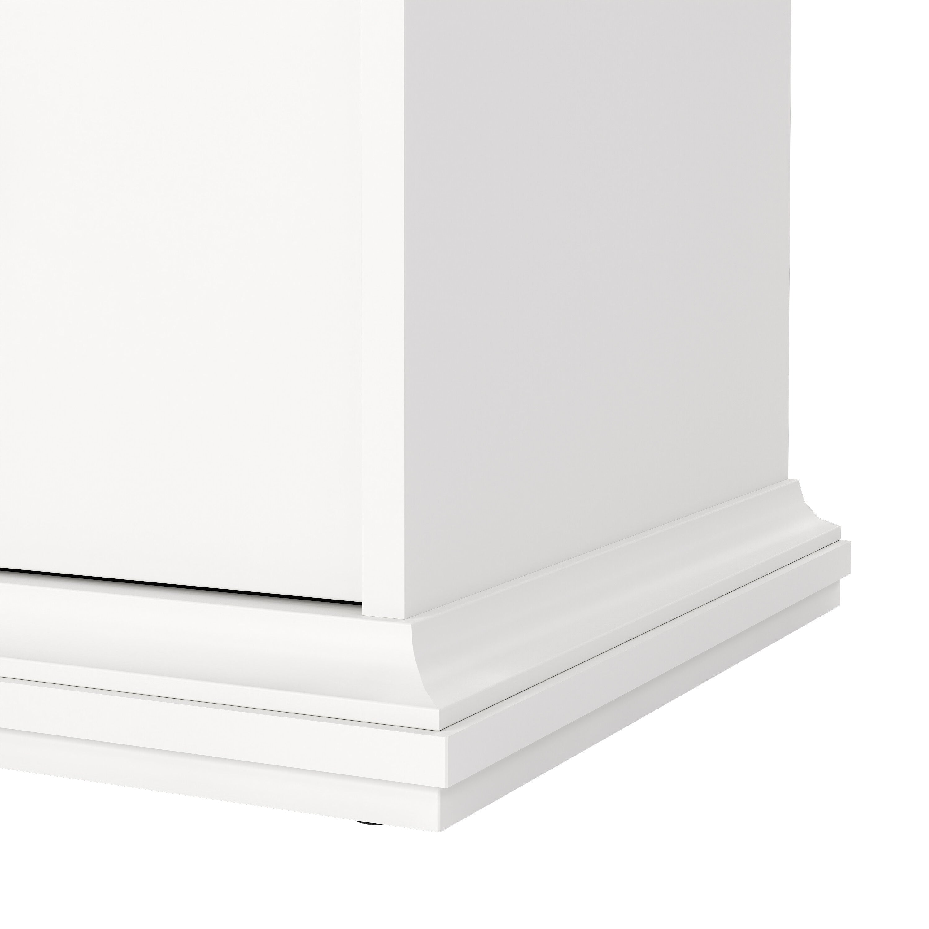 Paris Chest of 4 Drawers in White