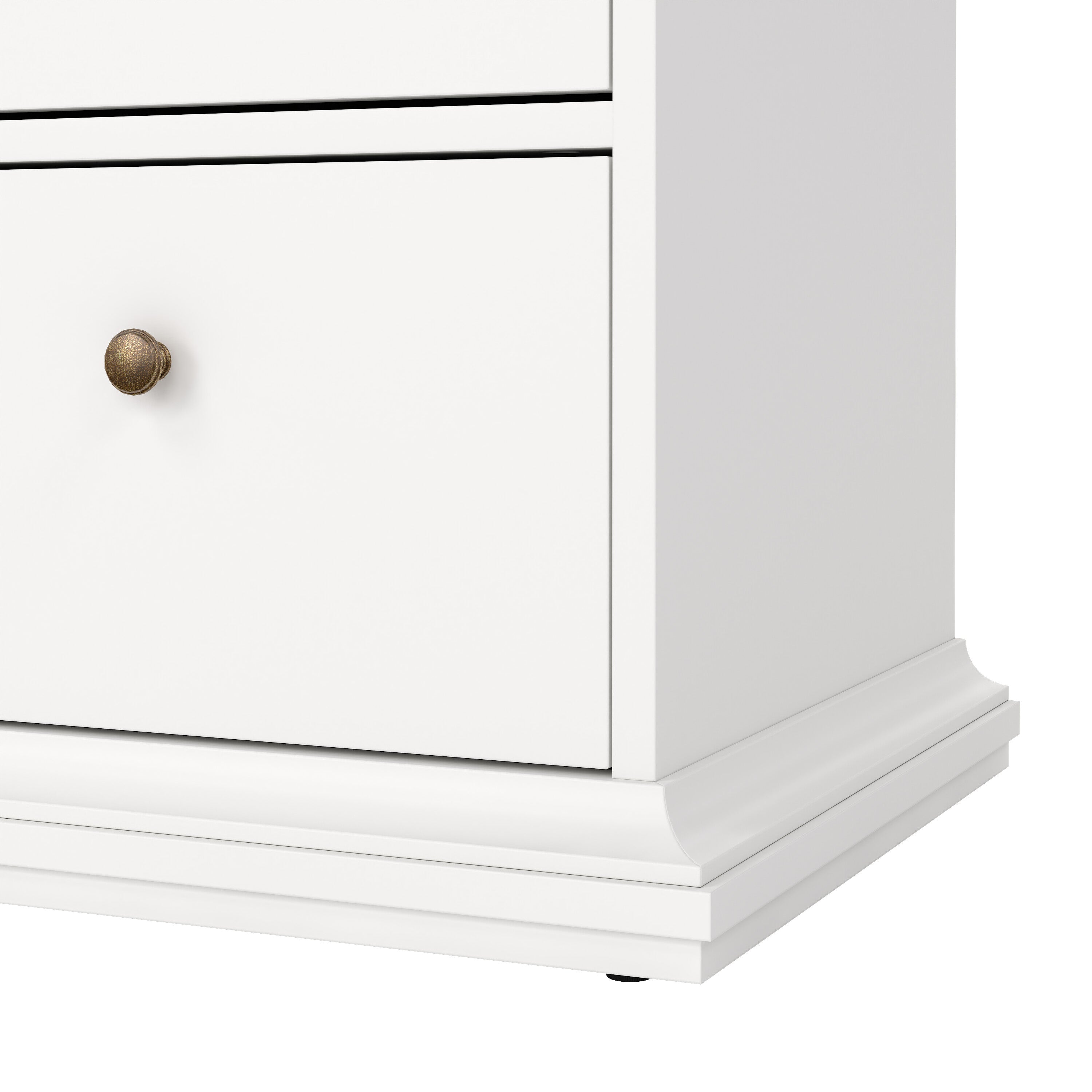 Paris Chest of 8 Drawers in White