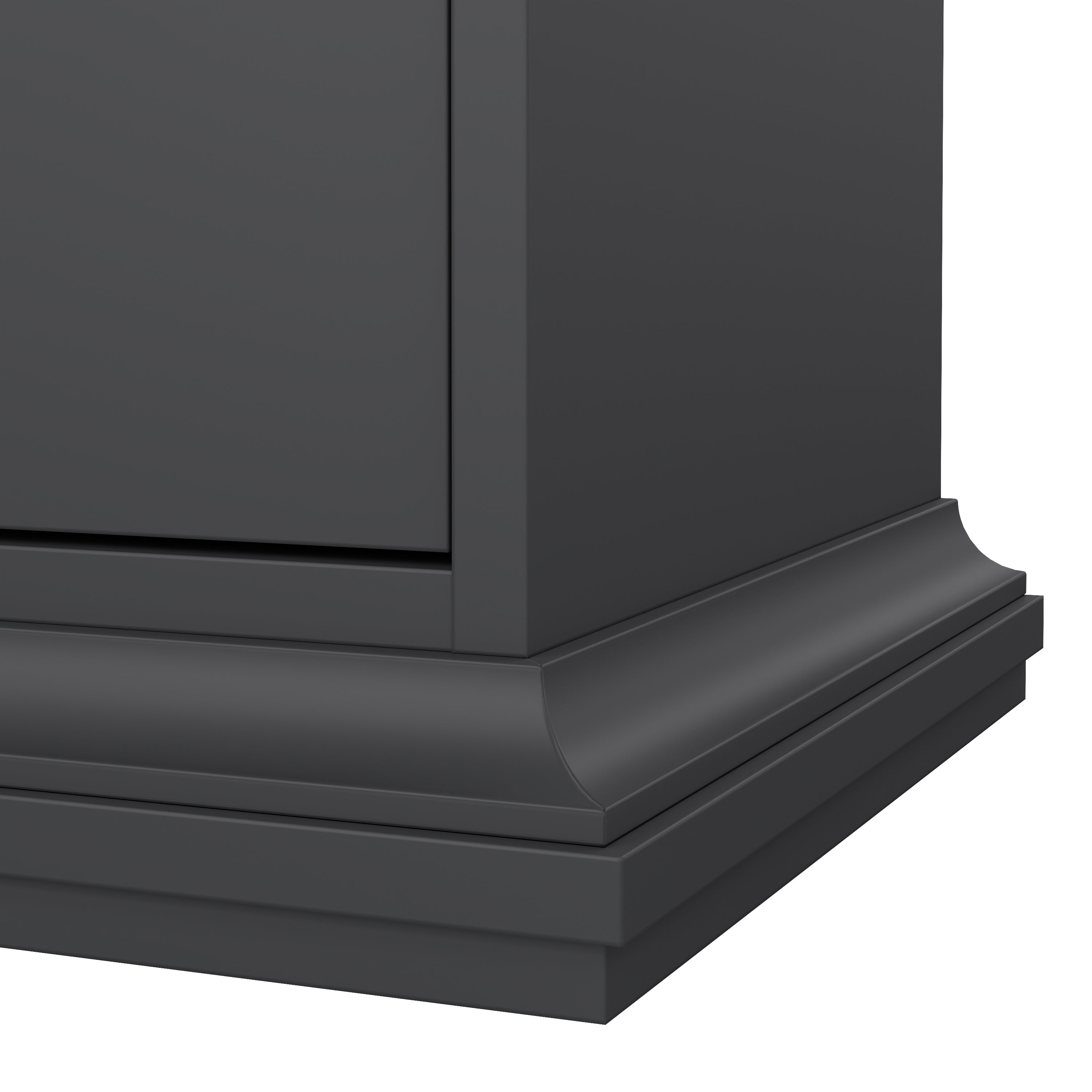 Paris Nightstand 1 Door + 1 Drawer in Matt Grey