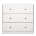 May Chest of 3 Drawers in White