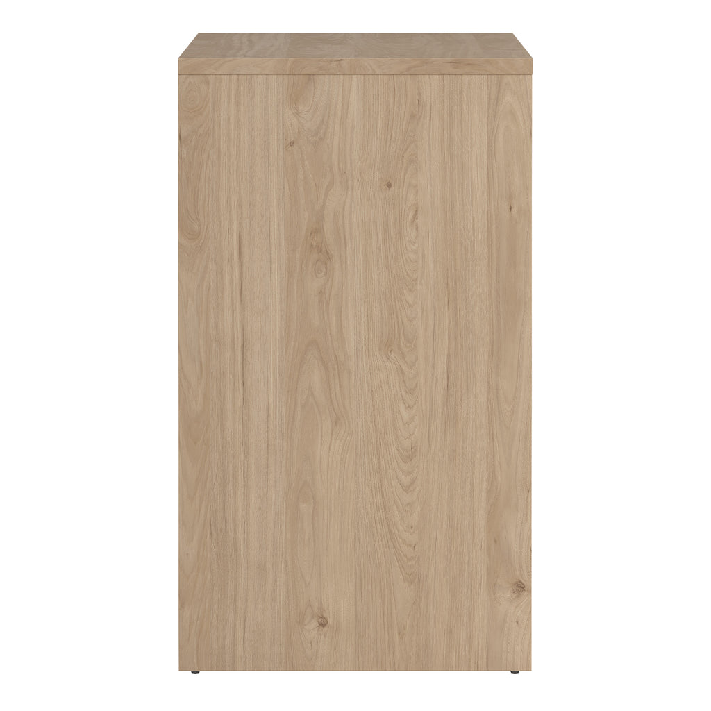 Next Sideboard with 1 door and 3 drawers Jackson Hickory White high gloss