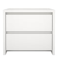 Next Nightstand 2 drawers White