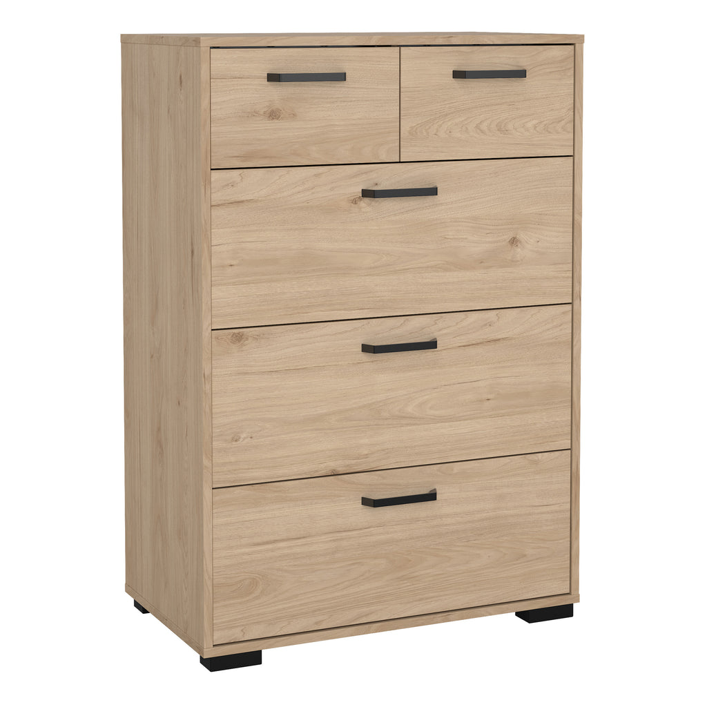 Sofia Chest 3 + 2 drawers Jackson Hickory