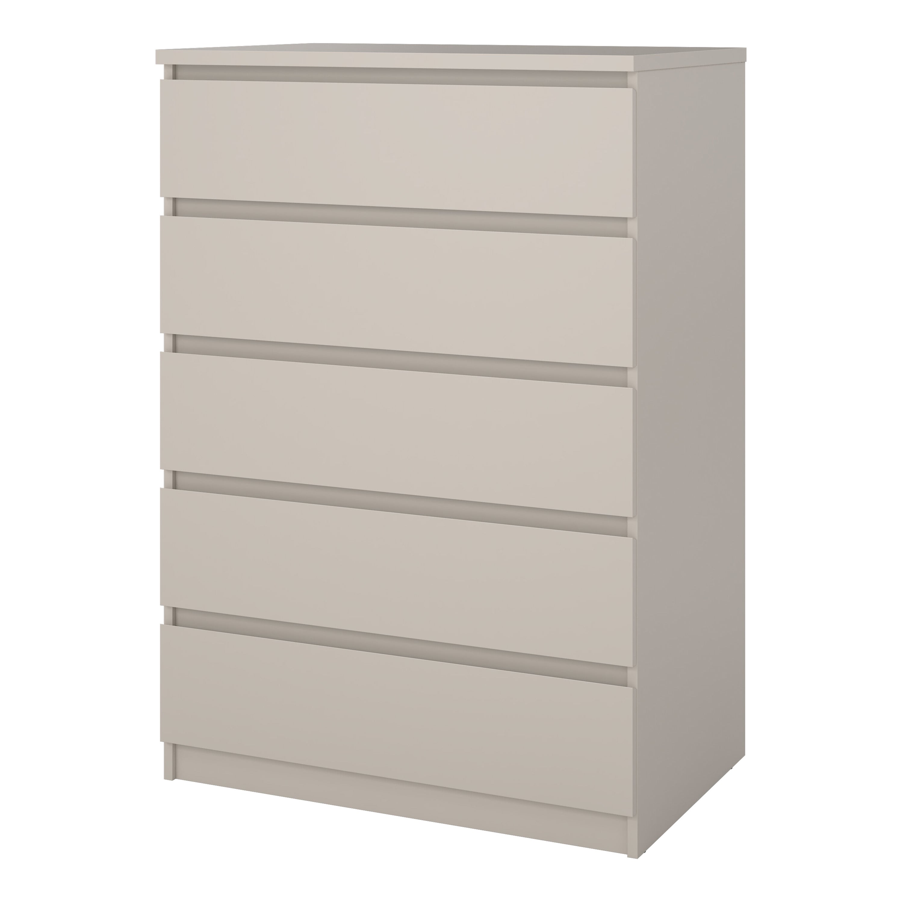 Naia Chest of 5 Drawers in Cashmere