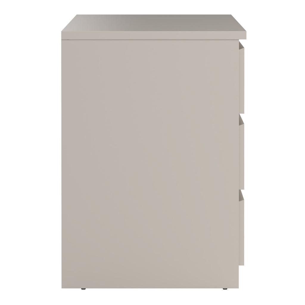Naia Wide Chest of 6 Drawers (3+3) in Cashmere