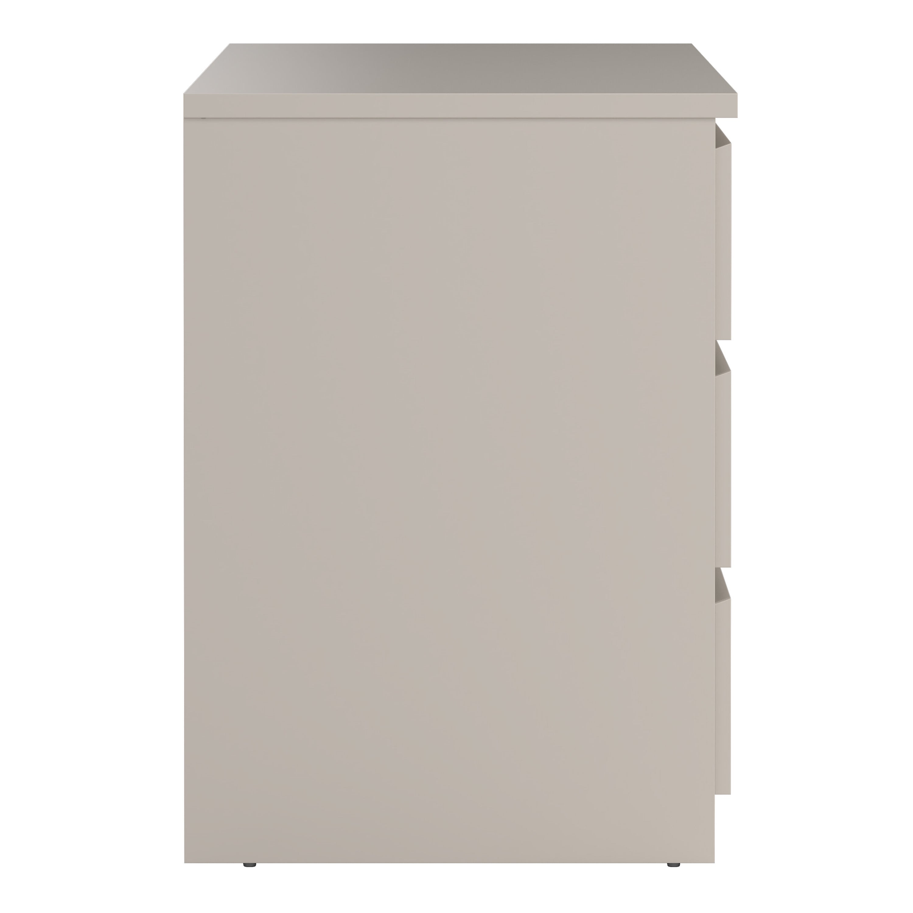 Naia Wide Chest of 6 Drawers (3+3) in Cashmere