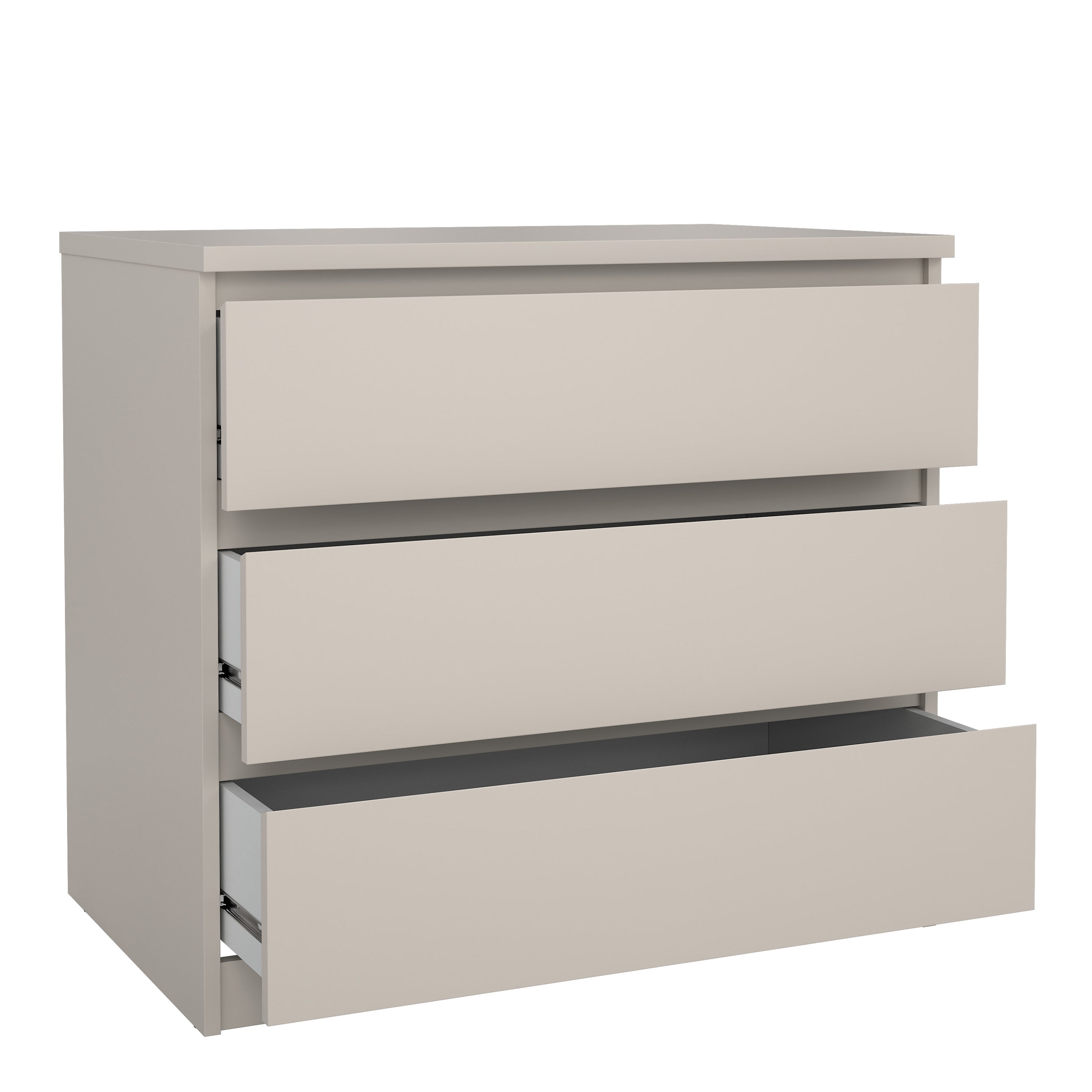 Naia Chest of 3 Drawers in Cashmere