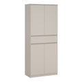 Naia Shoe cabinet with 4 Doors 1 Drawer in Cashmere