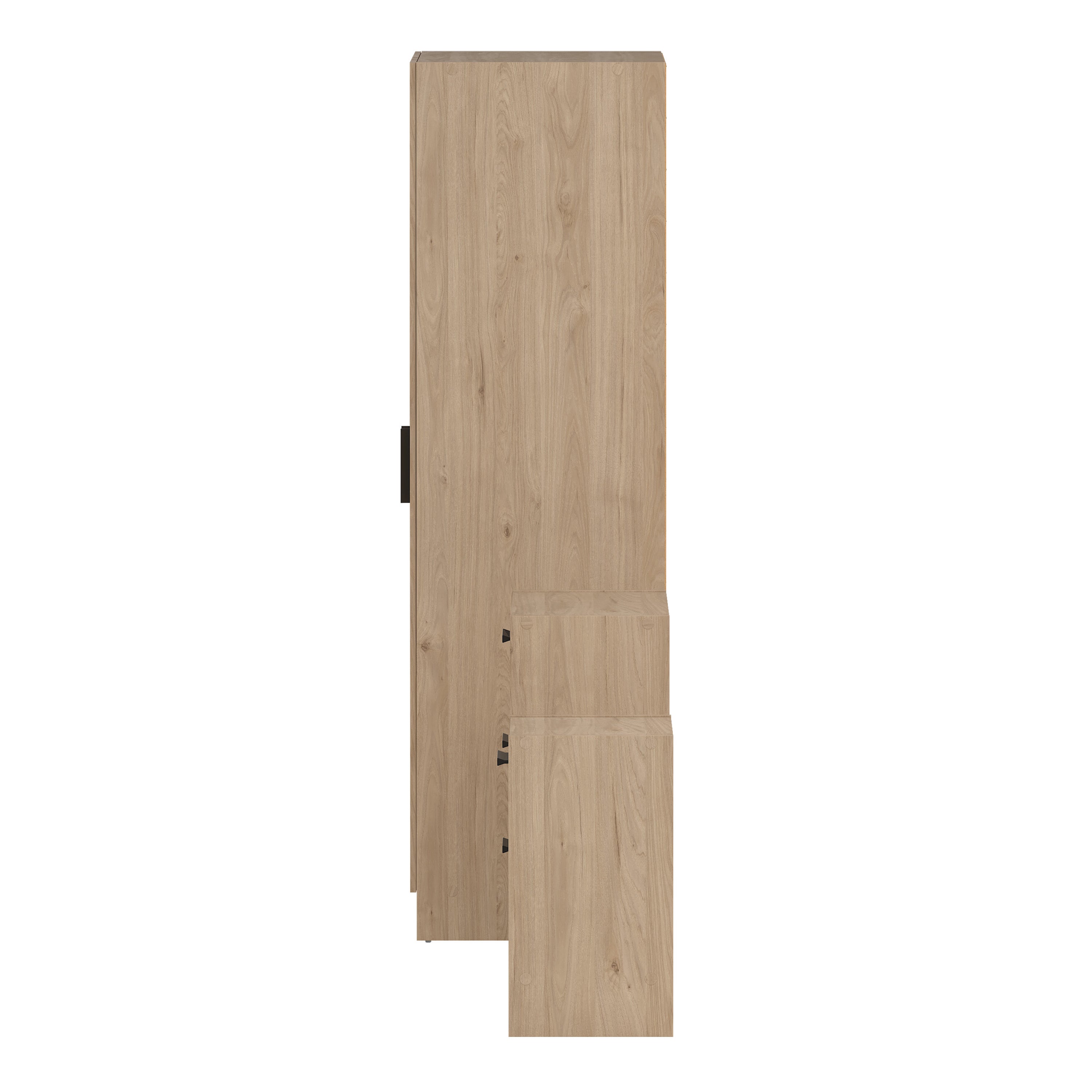 Escape Wardrobe, Chest and Nightstand in Jackson Hickory