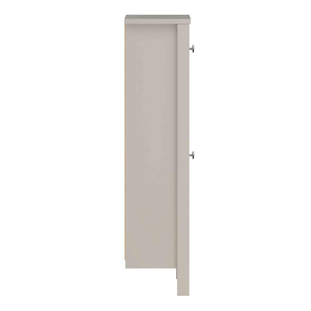 Madrid Shoe Cabinet 2 Flip Down Doors in Cashmere