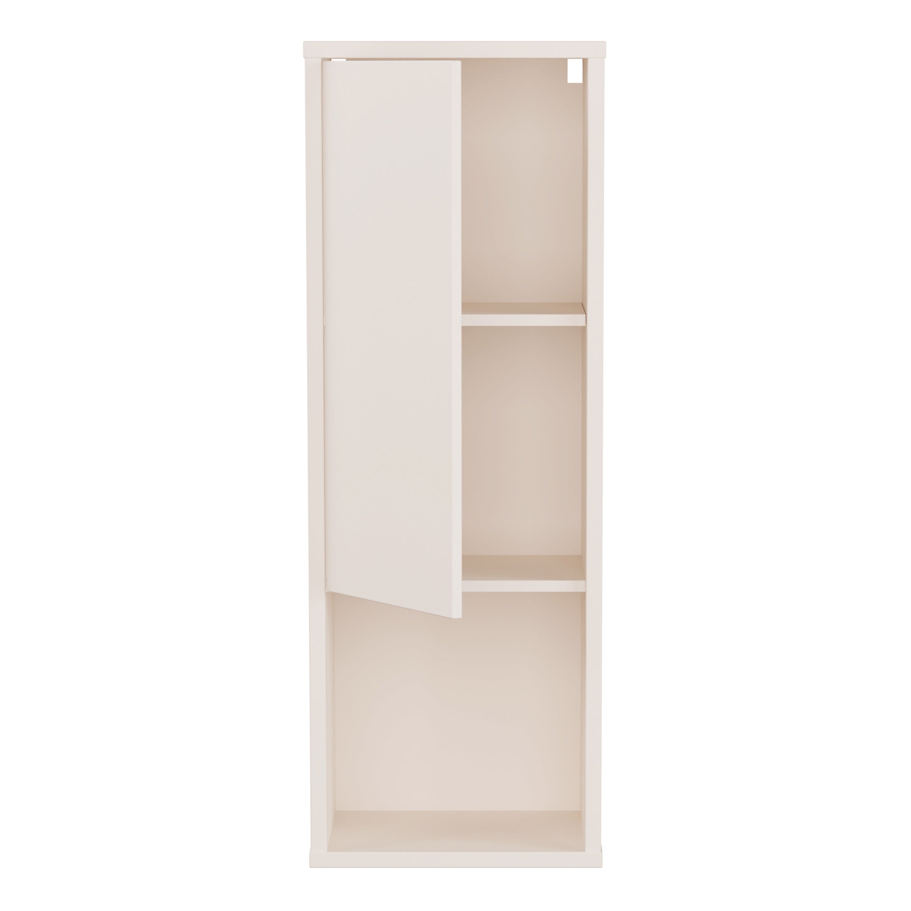 Alice Springs Narrow Cupboard with 1 Door Push-to-Open in Sand