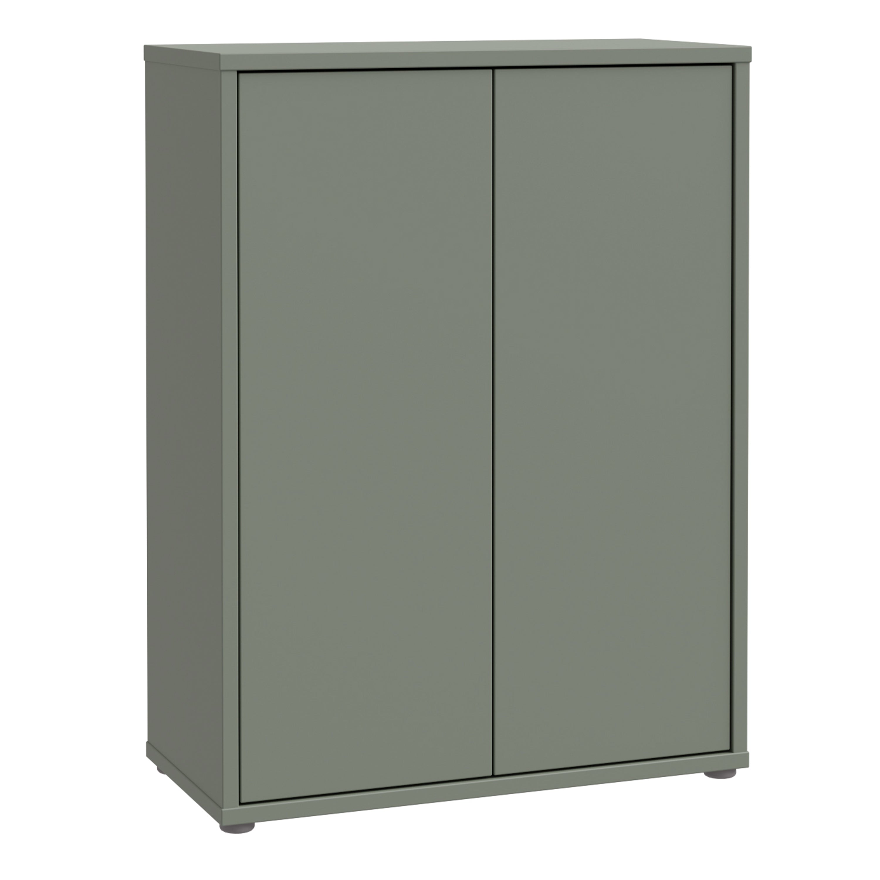 Alice Springs Shoe Cabinet with 2 Doors Push-to-Open in Sage Green