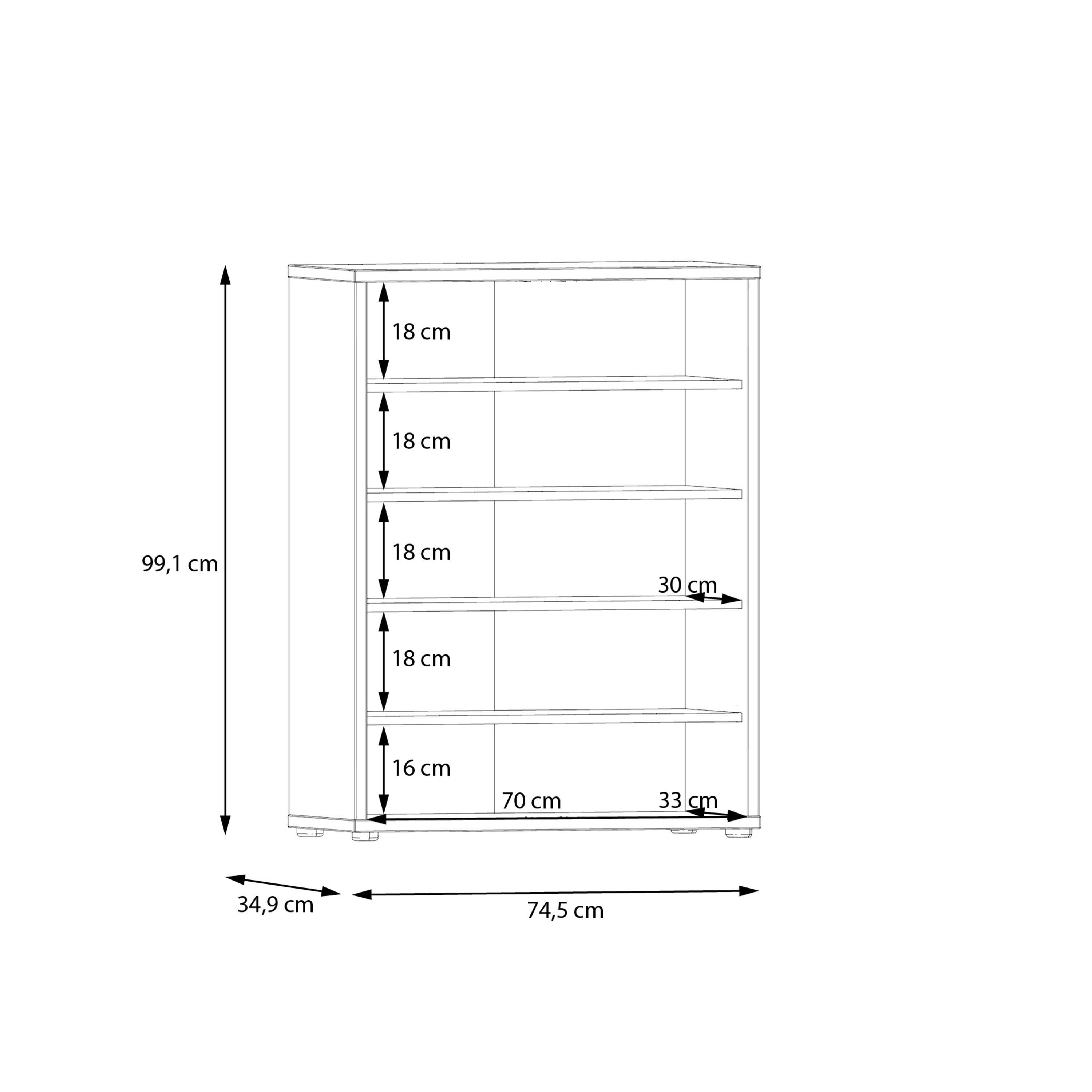Alice Springs Shoe Cabinet with 2 Doors Push-to-Open in Sage Green