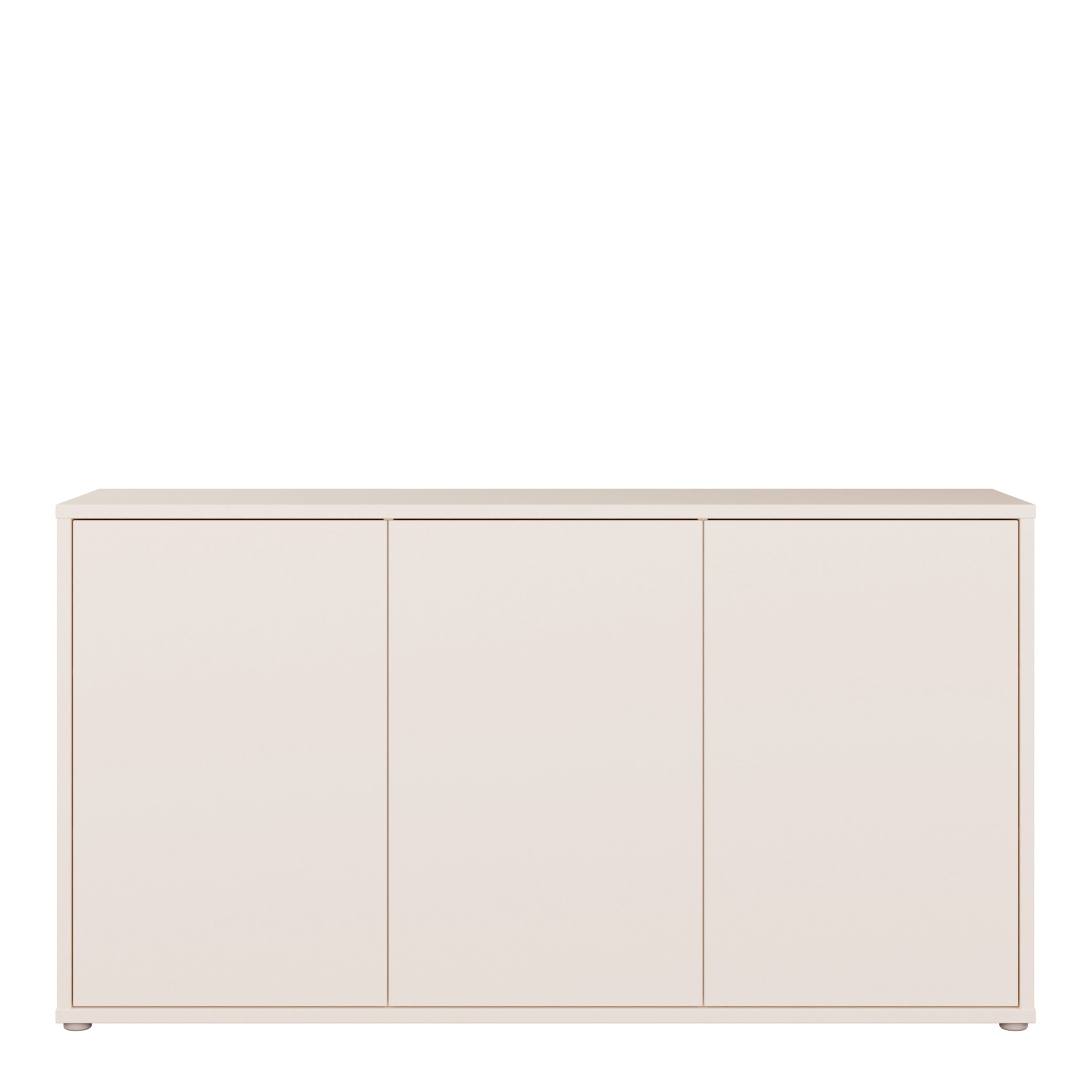 Alice Springs 3 Door Sideboard with Push-to-Open Doors and Drawer in Sand
