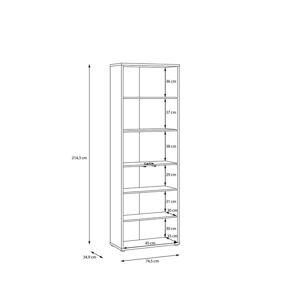 Alice Springs 4 Door Tall Storage Cabinet with Push-to-Open Doors in Sand