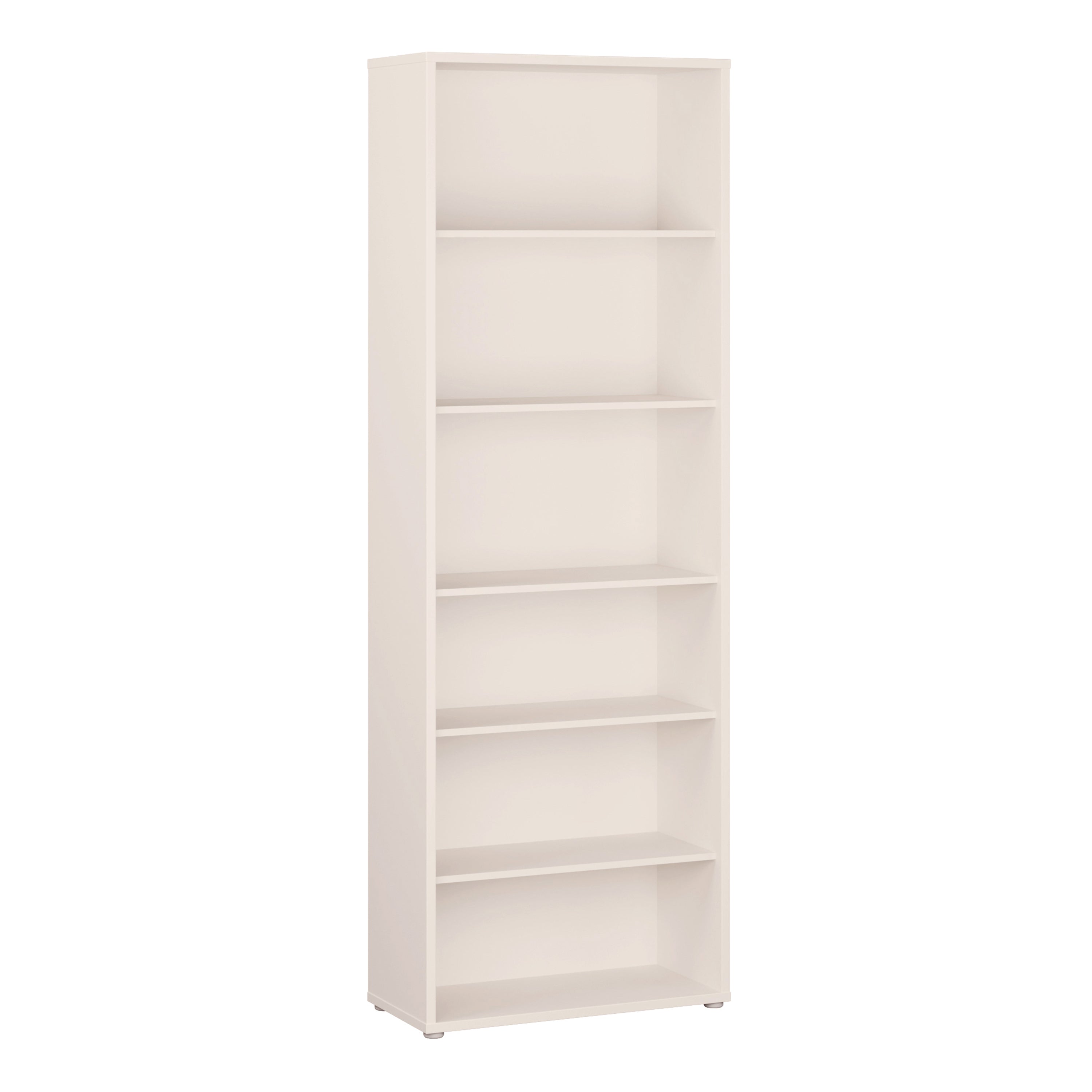 Alice Springs Tall Wide Bookcase with 5 Shelves in Sand