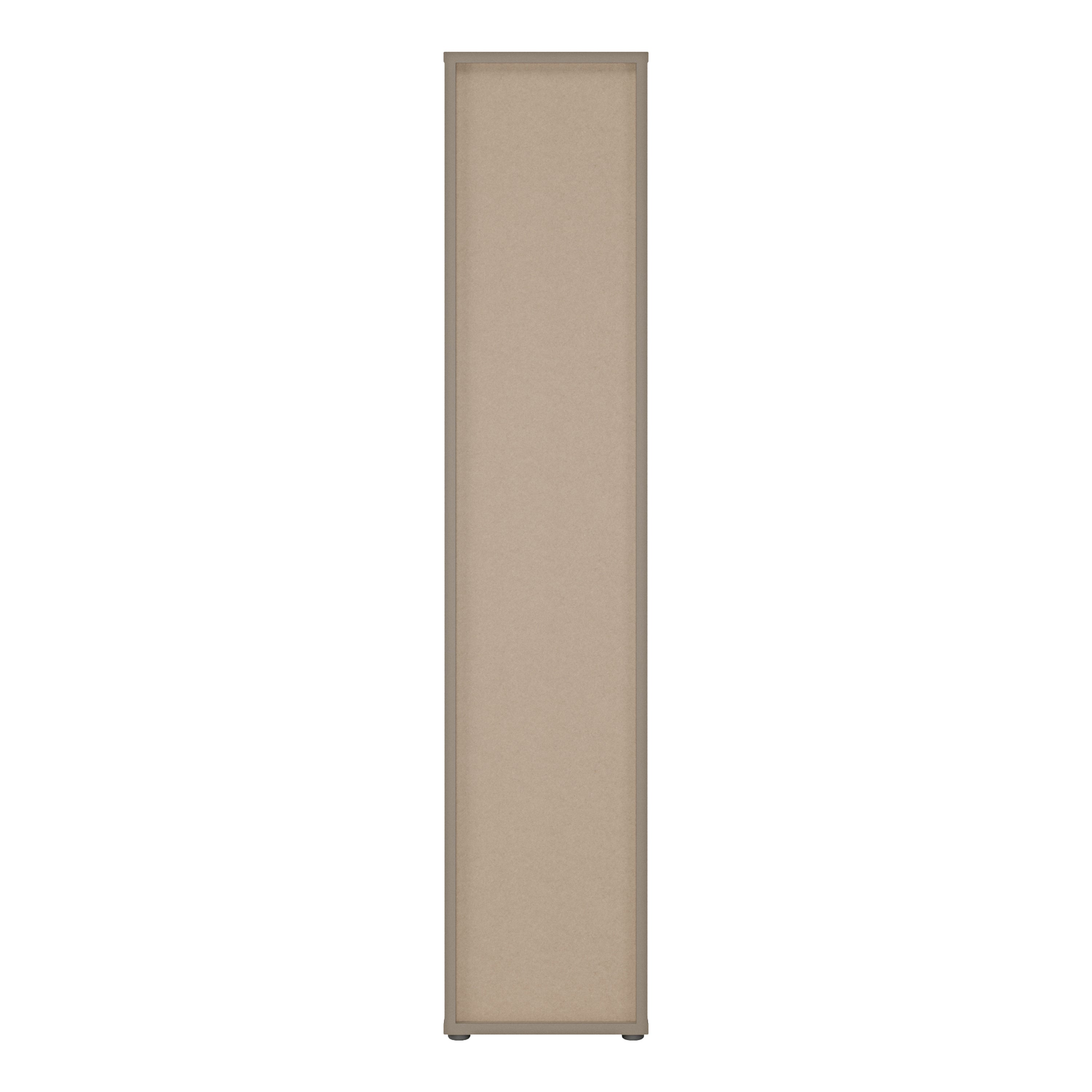 Alice Springs Tall Narrow Bathroom Storage Cabinet with 2 Doors Push-to-Open & 1 Drawer Push-to-Open in Taupe