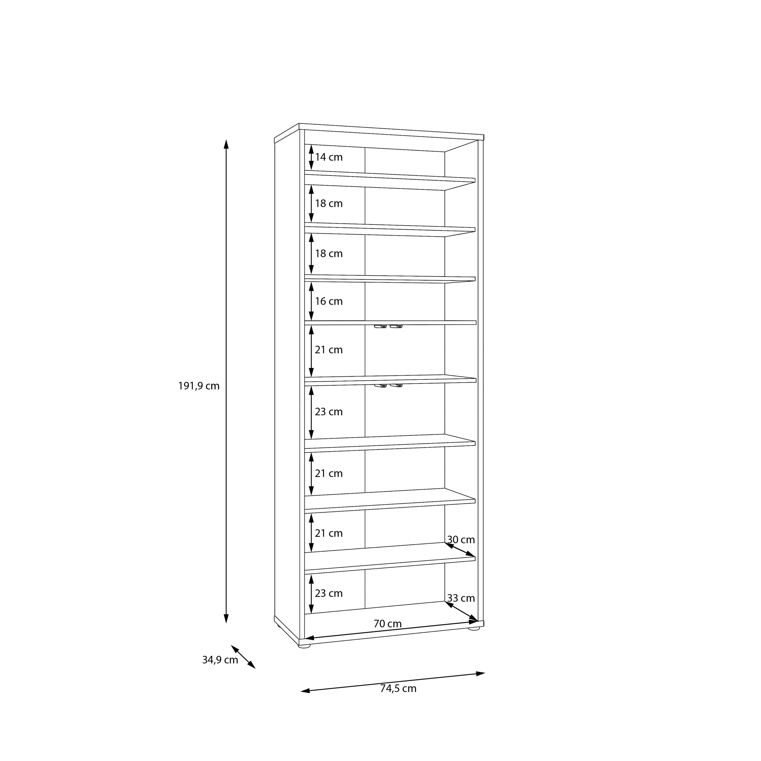 Alice Springs Tall Shoe Cabinet with 4 Doors Push-to-Open in Sage Green