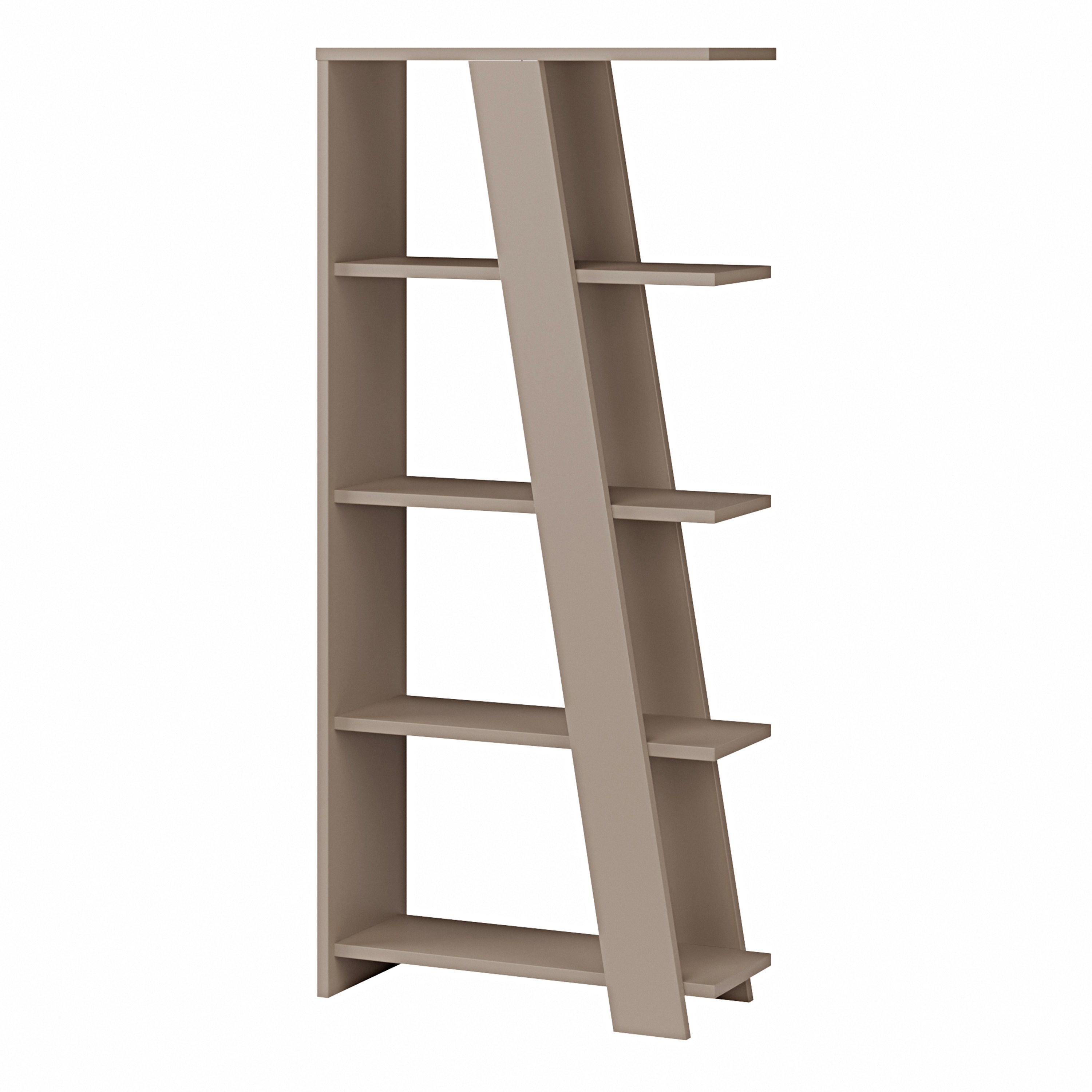 Natta 5-Tier Shelving Unit in Taupe
