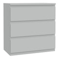Edmore 3 Drawer Chest in Light Grey