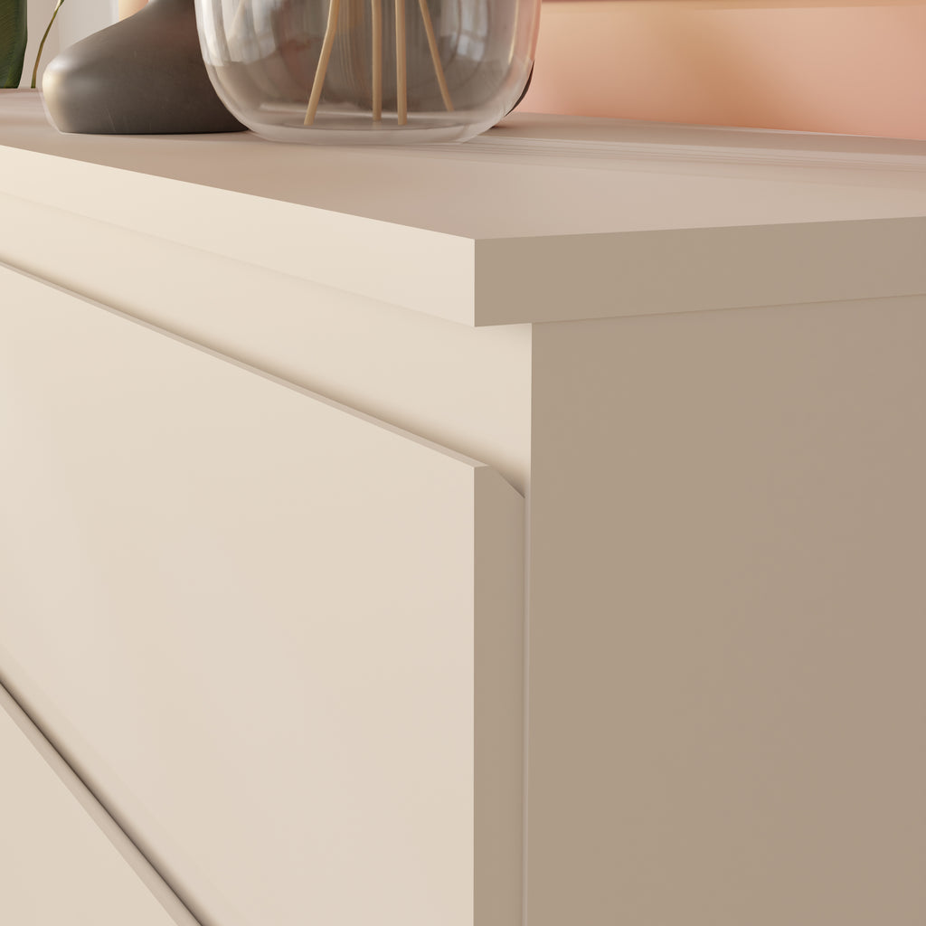 Edmore 3 Drawer Chest in Light Grey