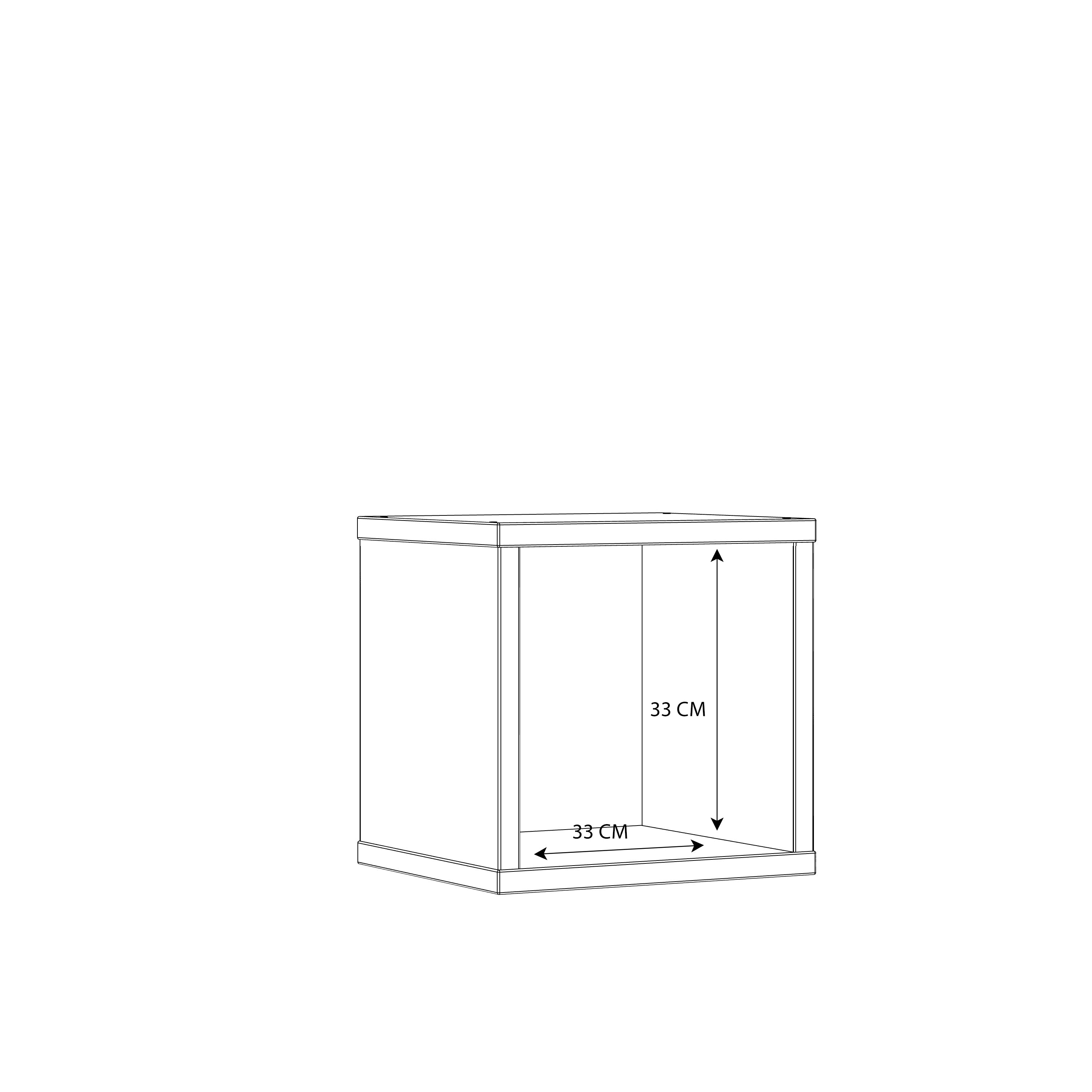 Mauro Singular Storage Unit in Sand