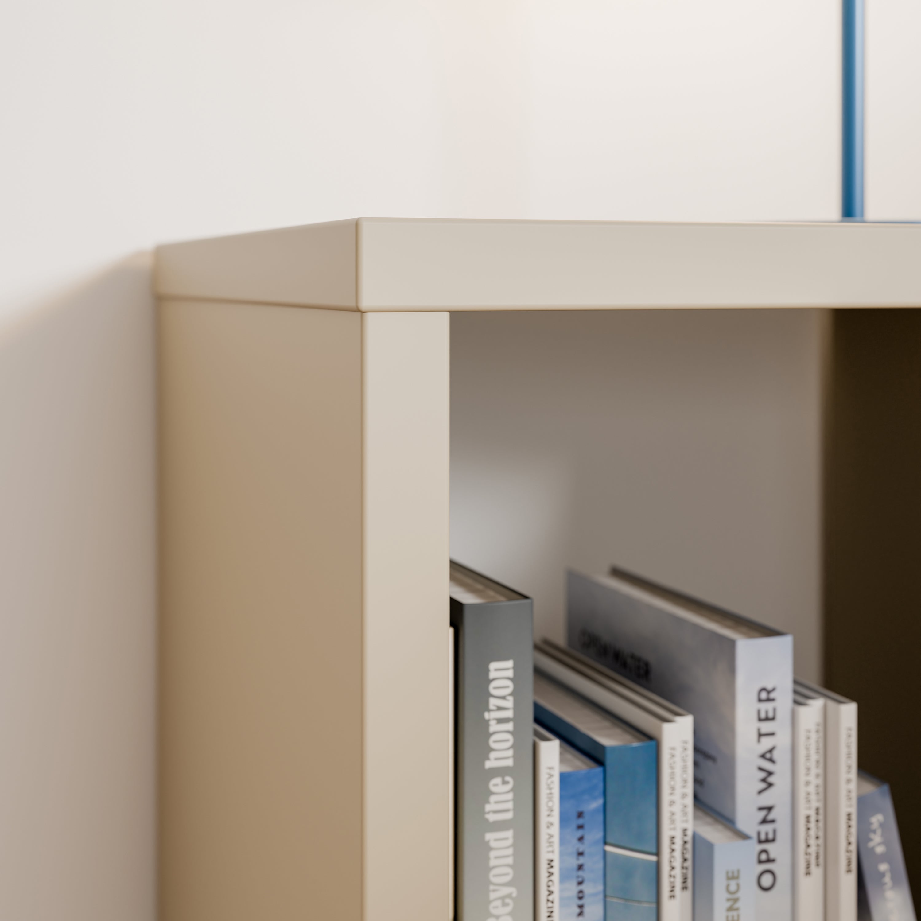 Mauro Singular Storage Unit in Taupe