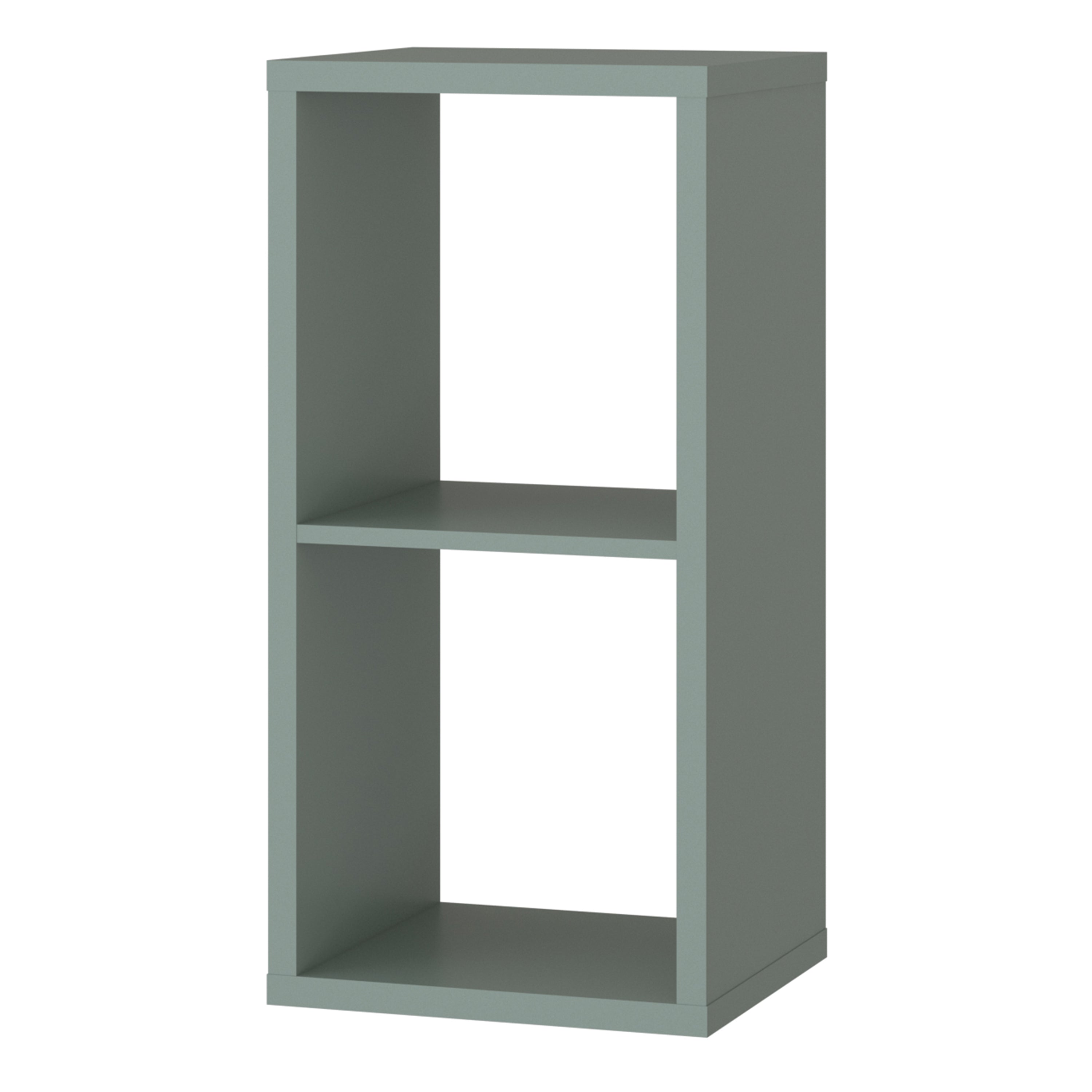 Mauro 1 Shelf Storage Unit in Sage Green
