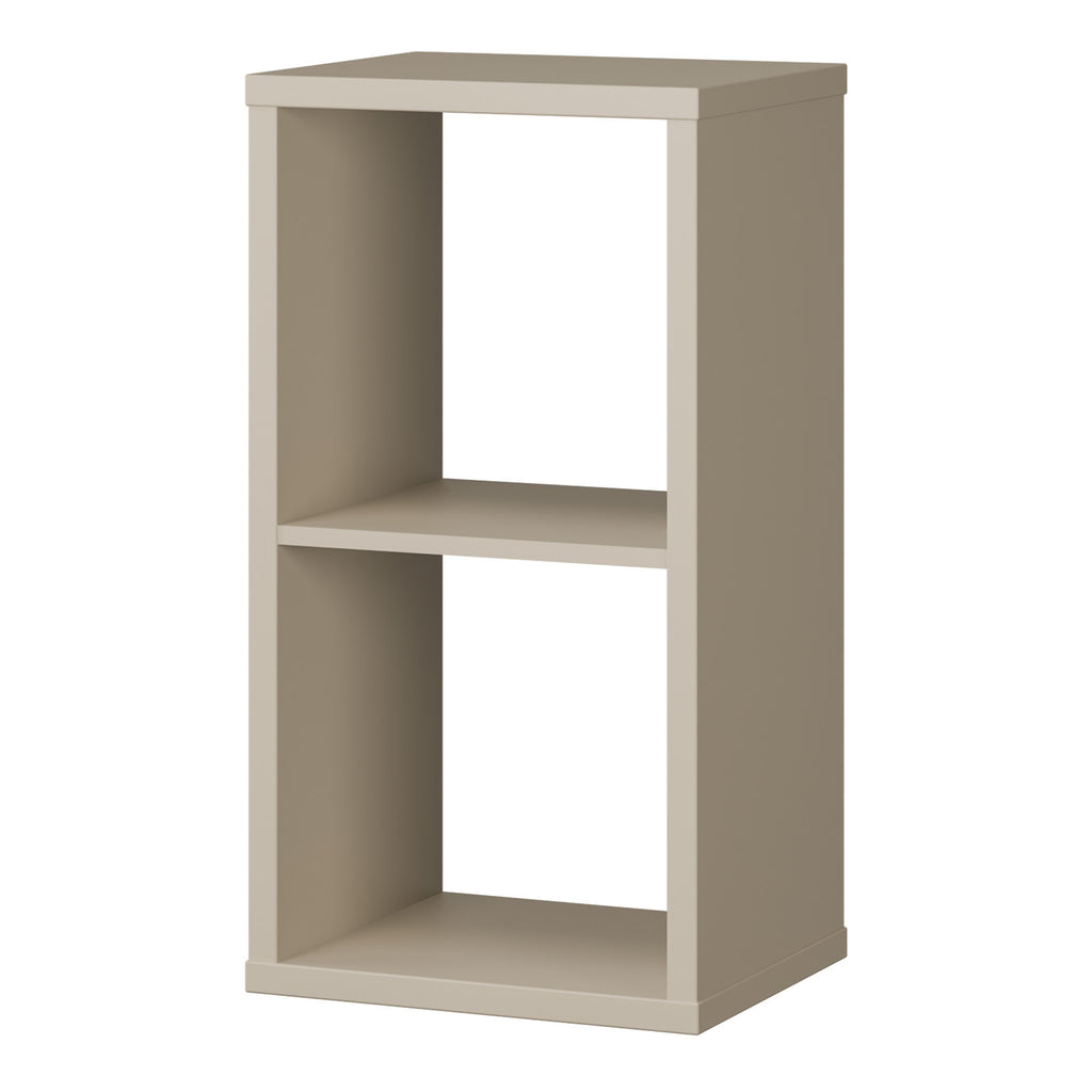 Mauro 1 Shelf Storage Unit in Taupe