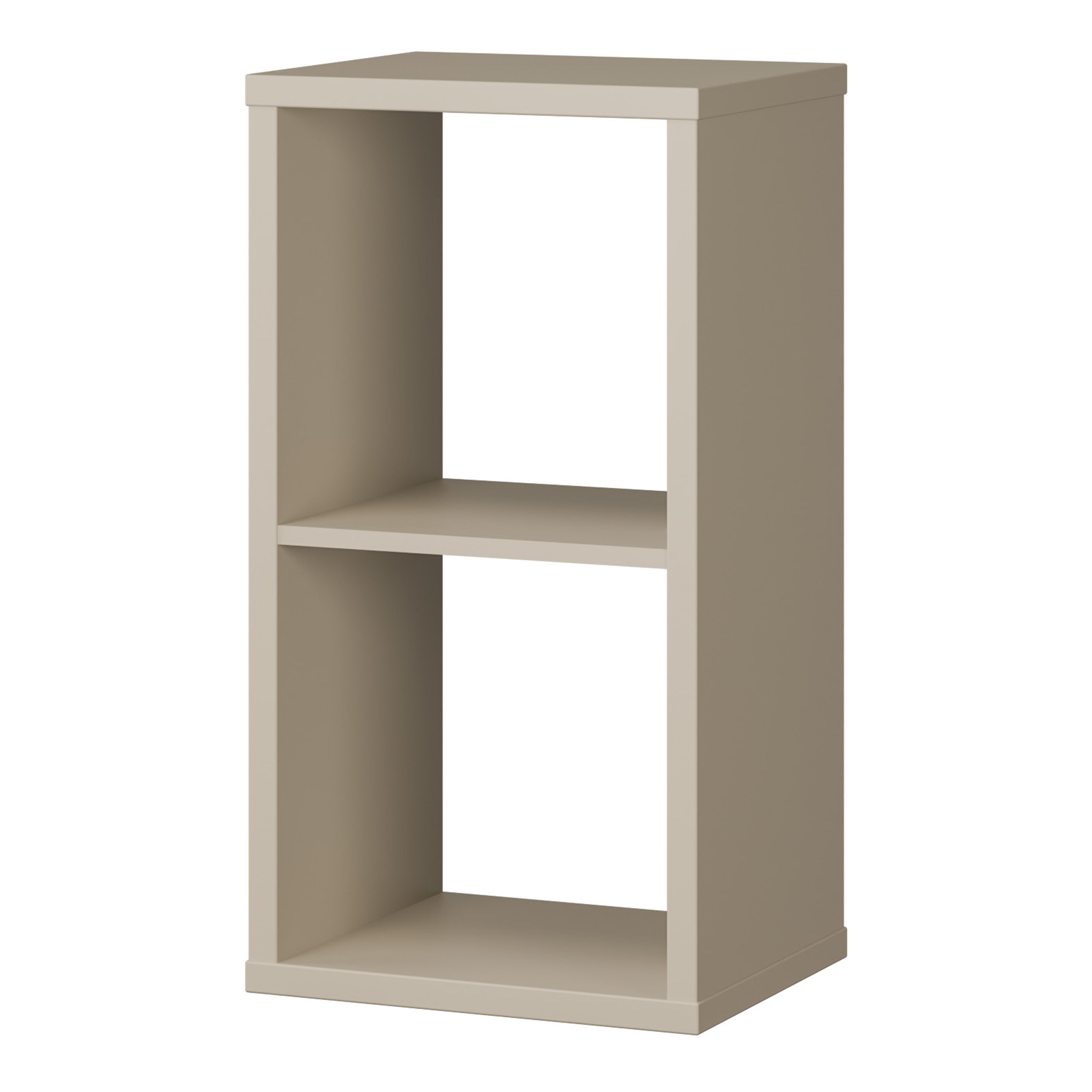 Mauro 1 Shelf Storage Unit in Taupe