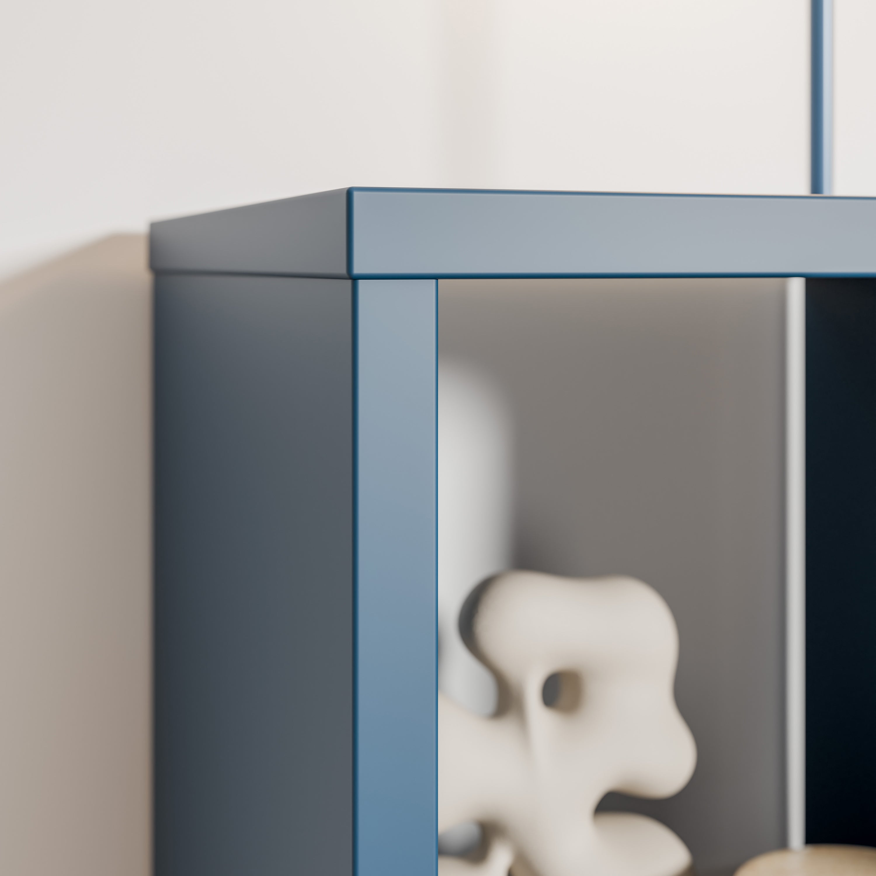 Mauro 1 Shelf Storage Unit in Blue