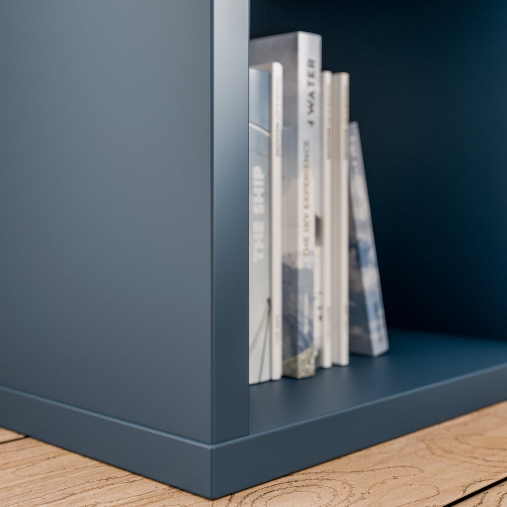 Mauro 1 Shelf Storage Unit in Blue