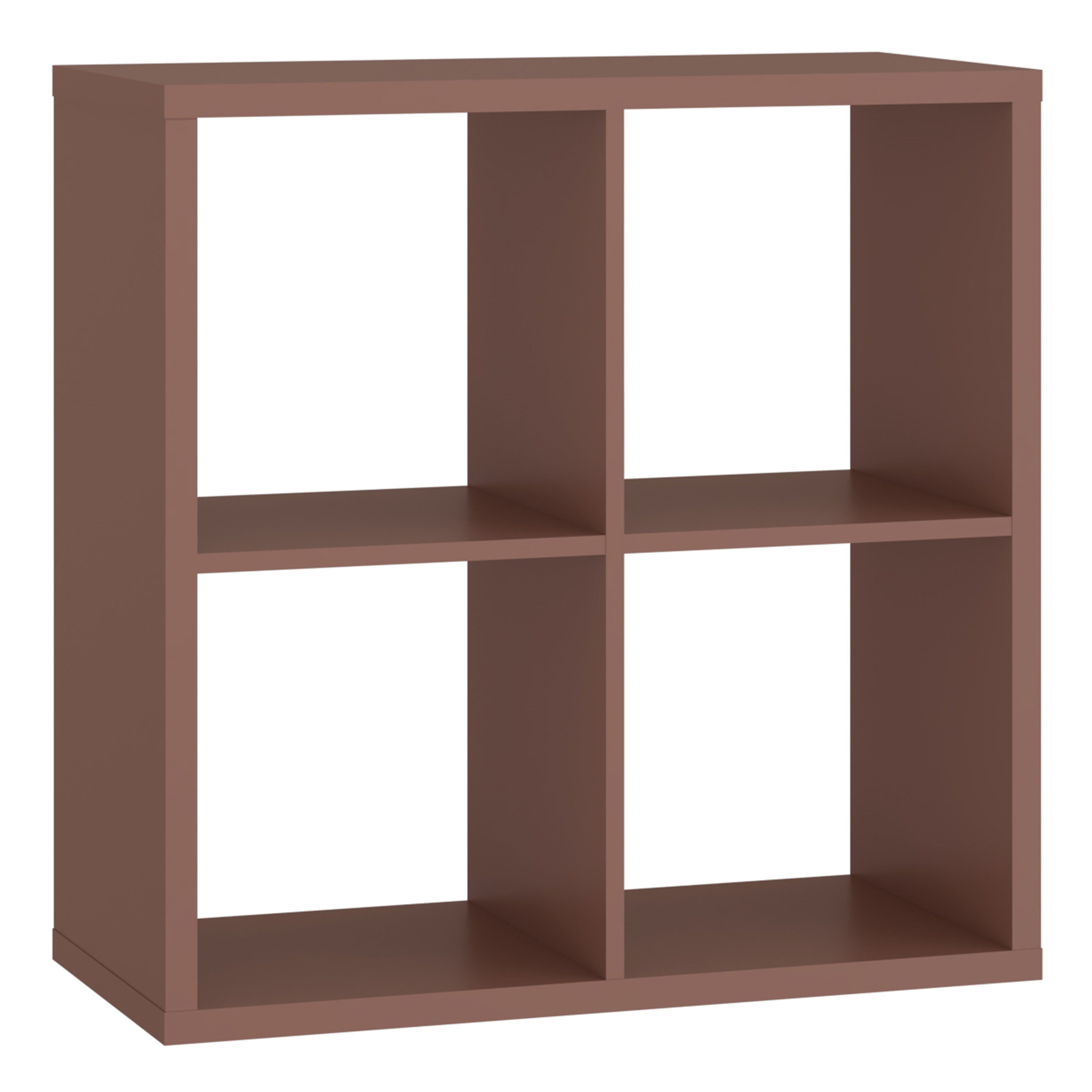 Mauro 2x2 Storage Unit in Terracotta