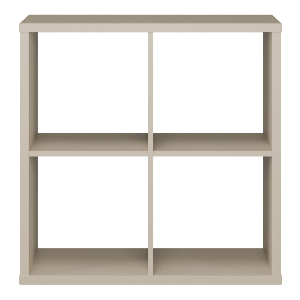 Mauro 2x2 Storage Unit in Taupe