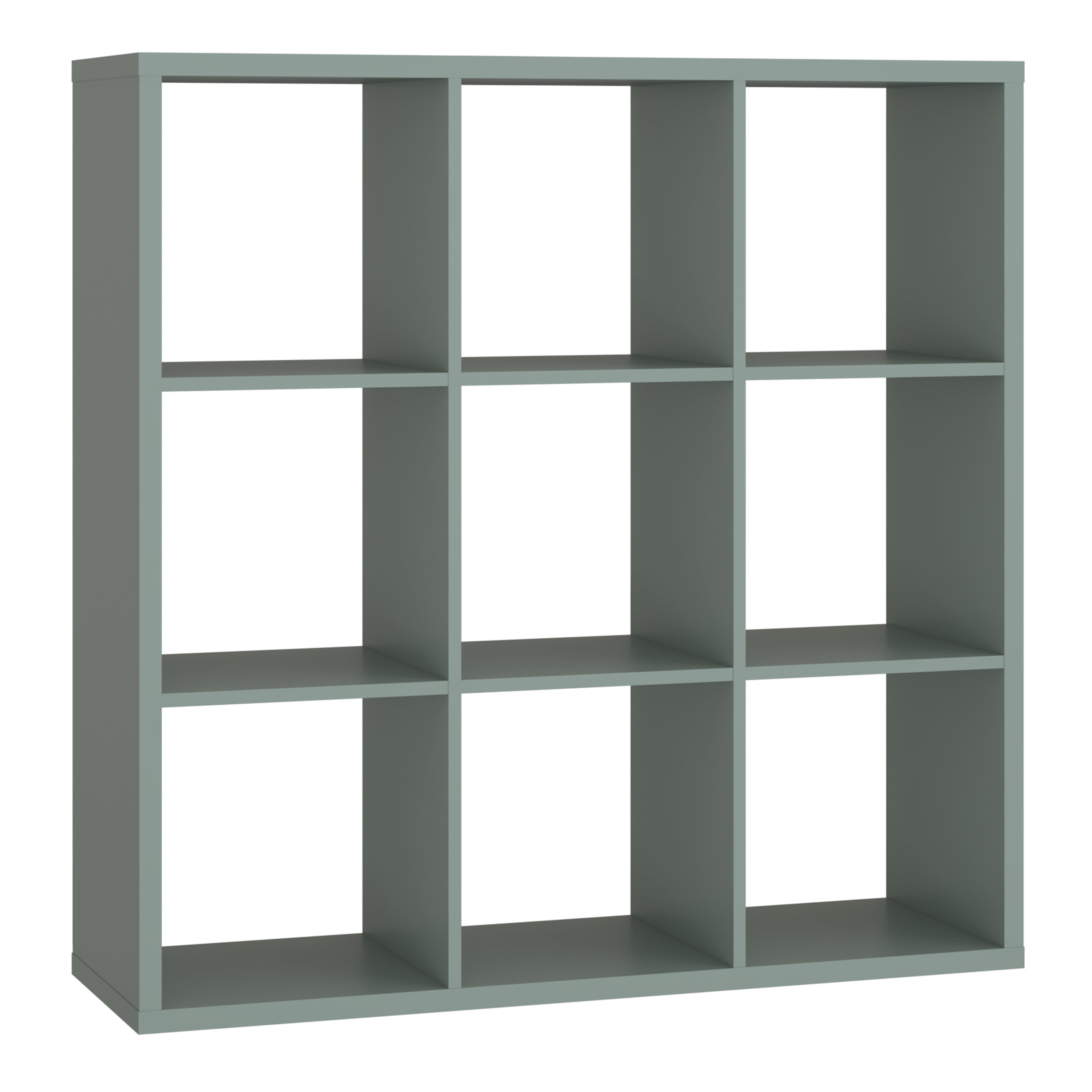 Mauro 3x3 Storage Unit in Sage Green