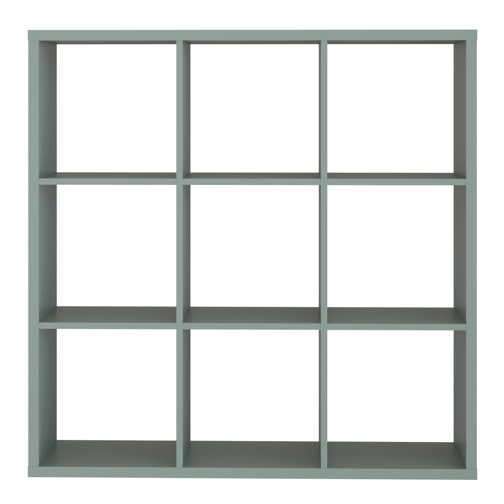 Mauro 3x3 Storage Unit in Sage Green