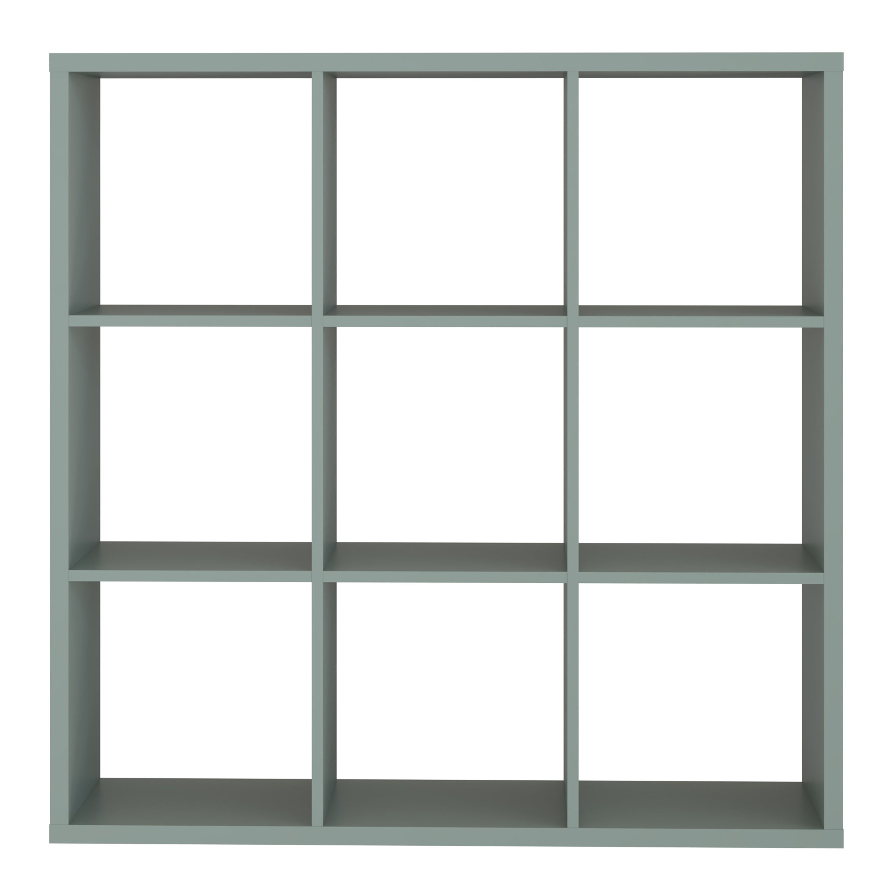 Mauro 3x3 Storage Unit in Sage Green