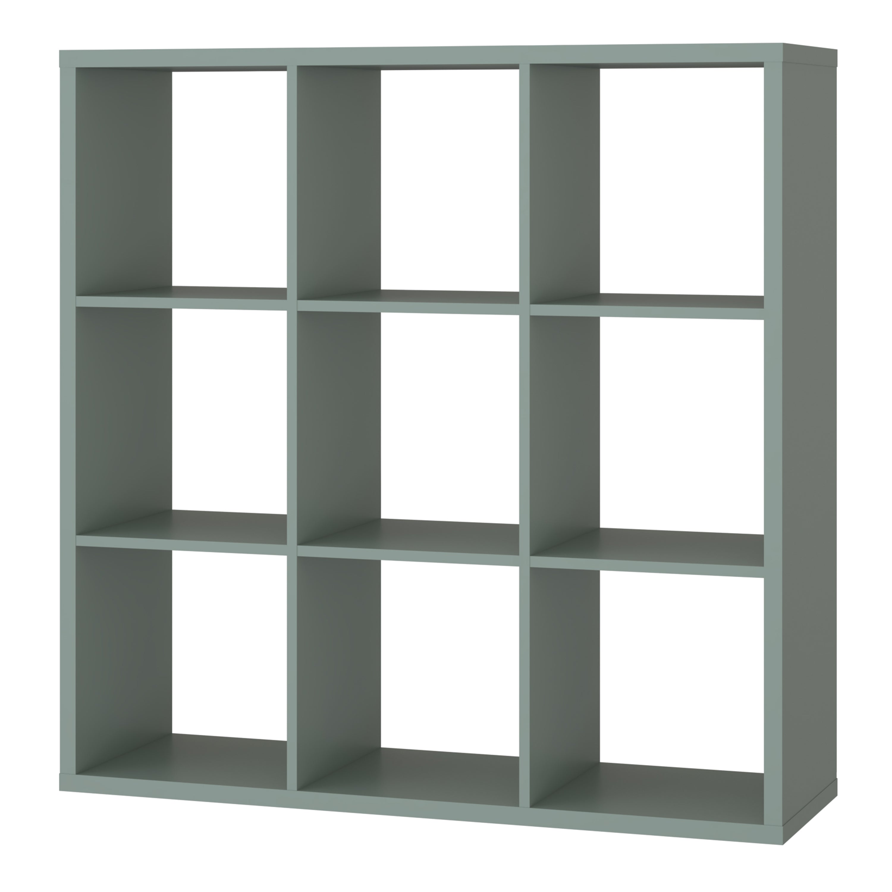 Mauro 3x3 Storage Unit in Sage Green