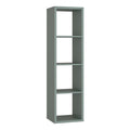Mauro 3 Shelves Storage Unit in Sage Green