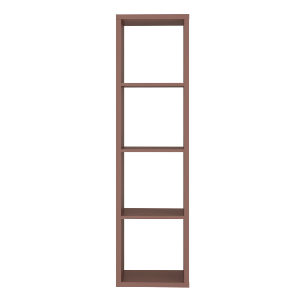 Mauro 3 Shelves Storage Unit in Terracotta