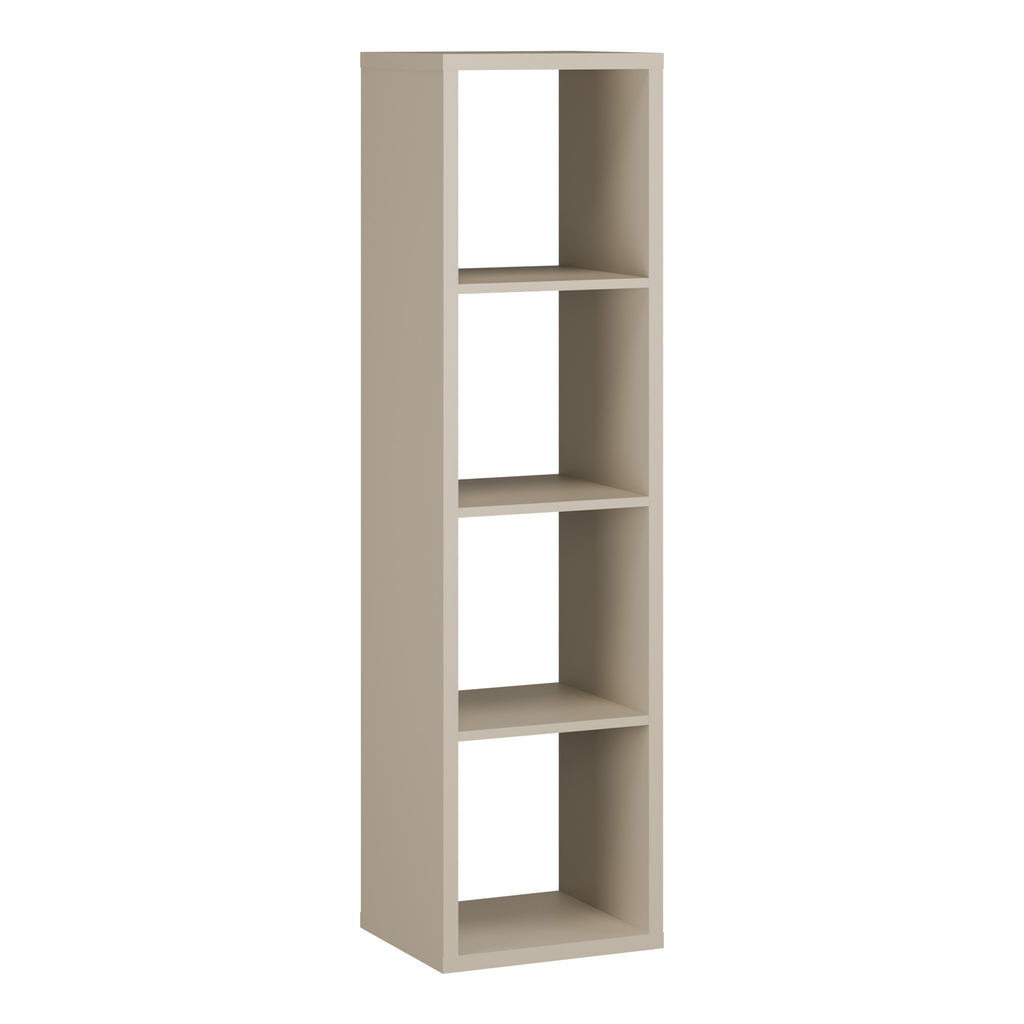 Mauro 3 Shelves Storage Unit in Taupe