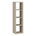 Mauro 3 Shelves Storage Unit in Taupe