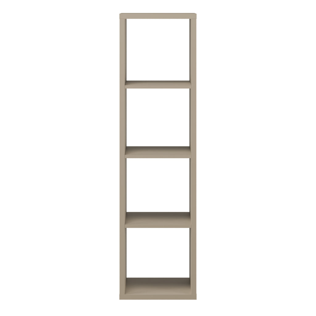 Mauro 3 Shelves Storage Unit in Taupe