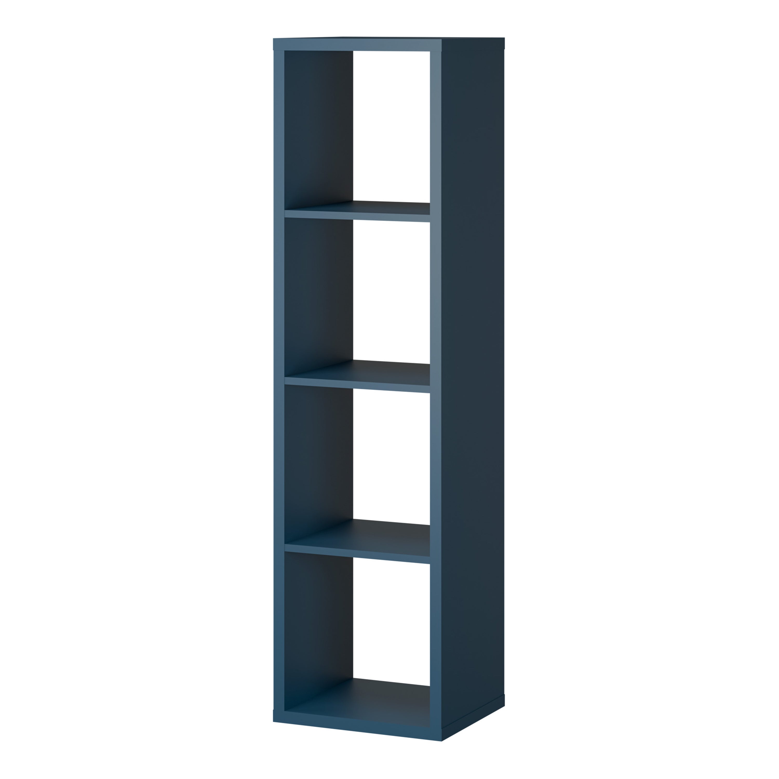 Mauro 3 Shelves Storage Unit in Blue