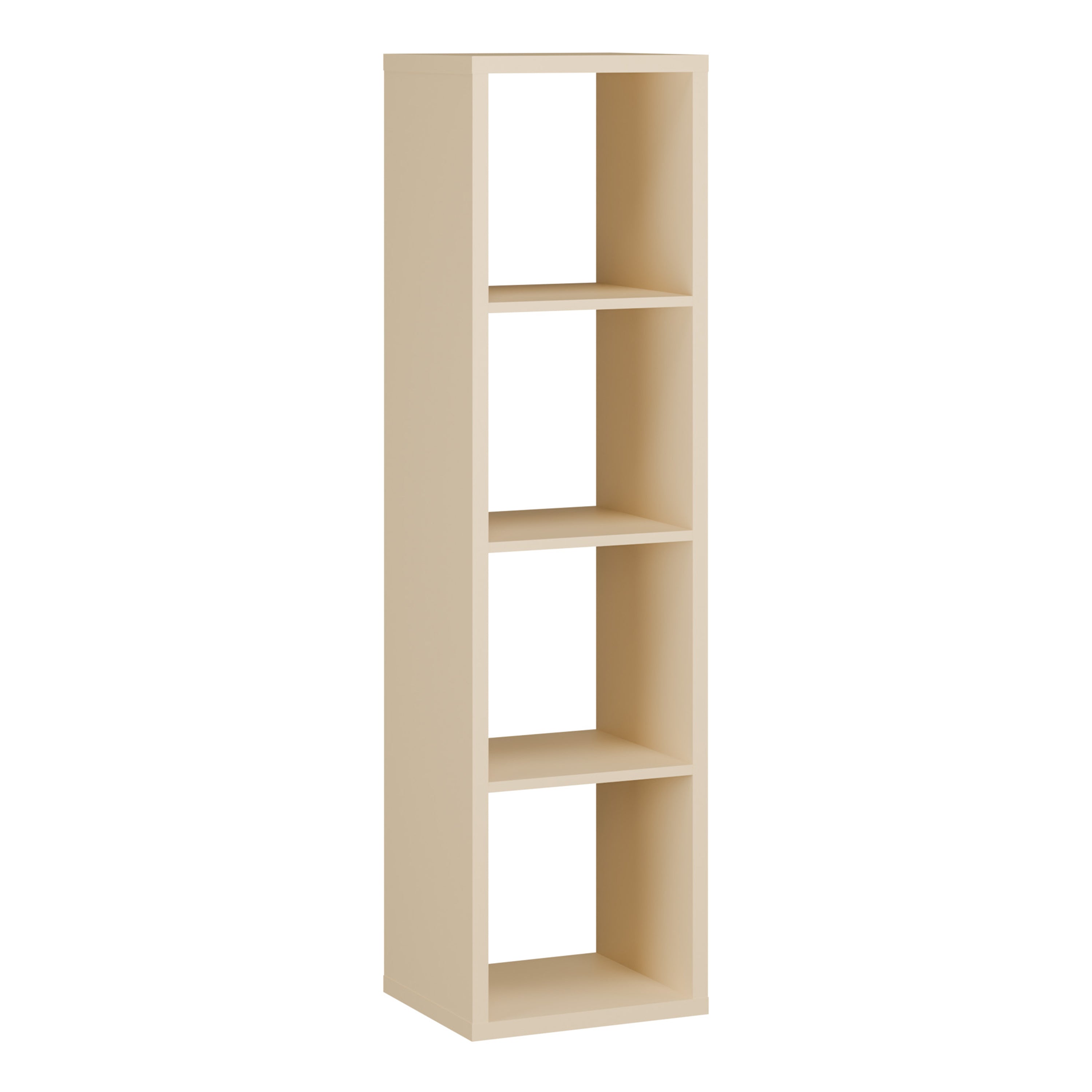 Mauro 3 Shelves Storage Unit in Yellow