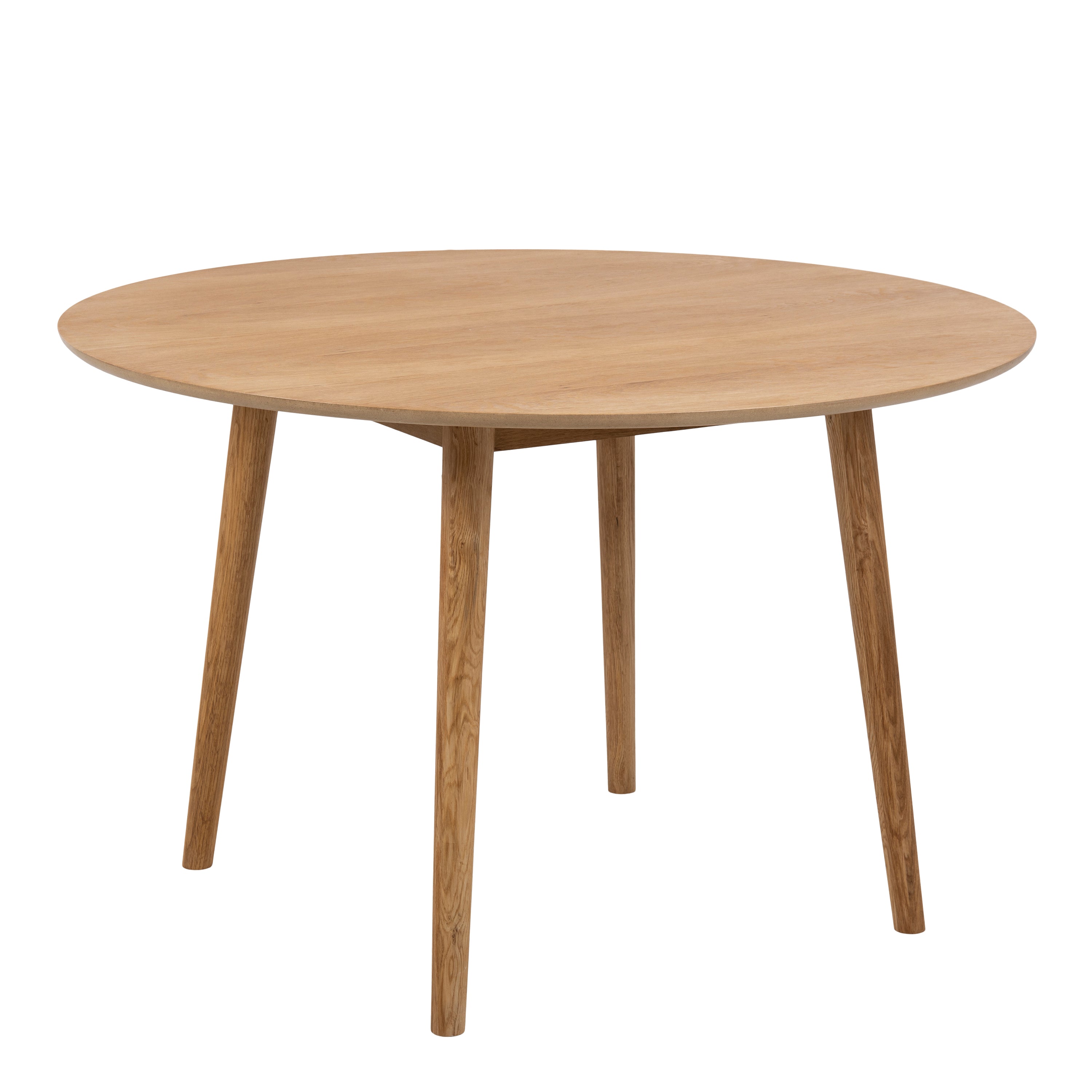Nagano Round Dining Table in Oak 120cm