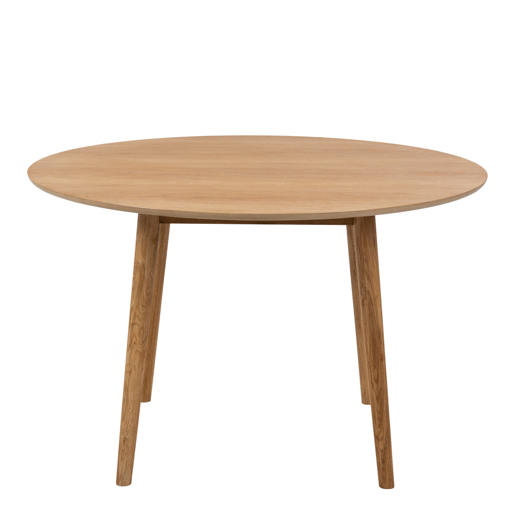 Nagano Round Dining Table in Oak 120cm