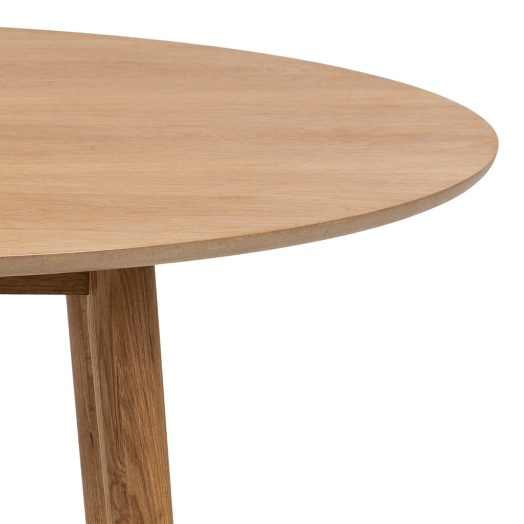 Nagano Round Dining Table in Oak 120cm